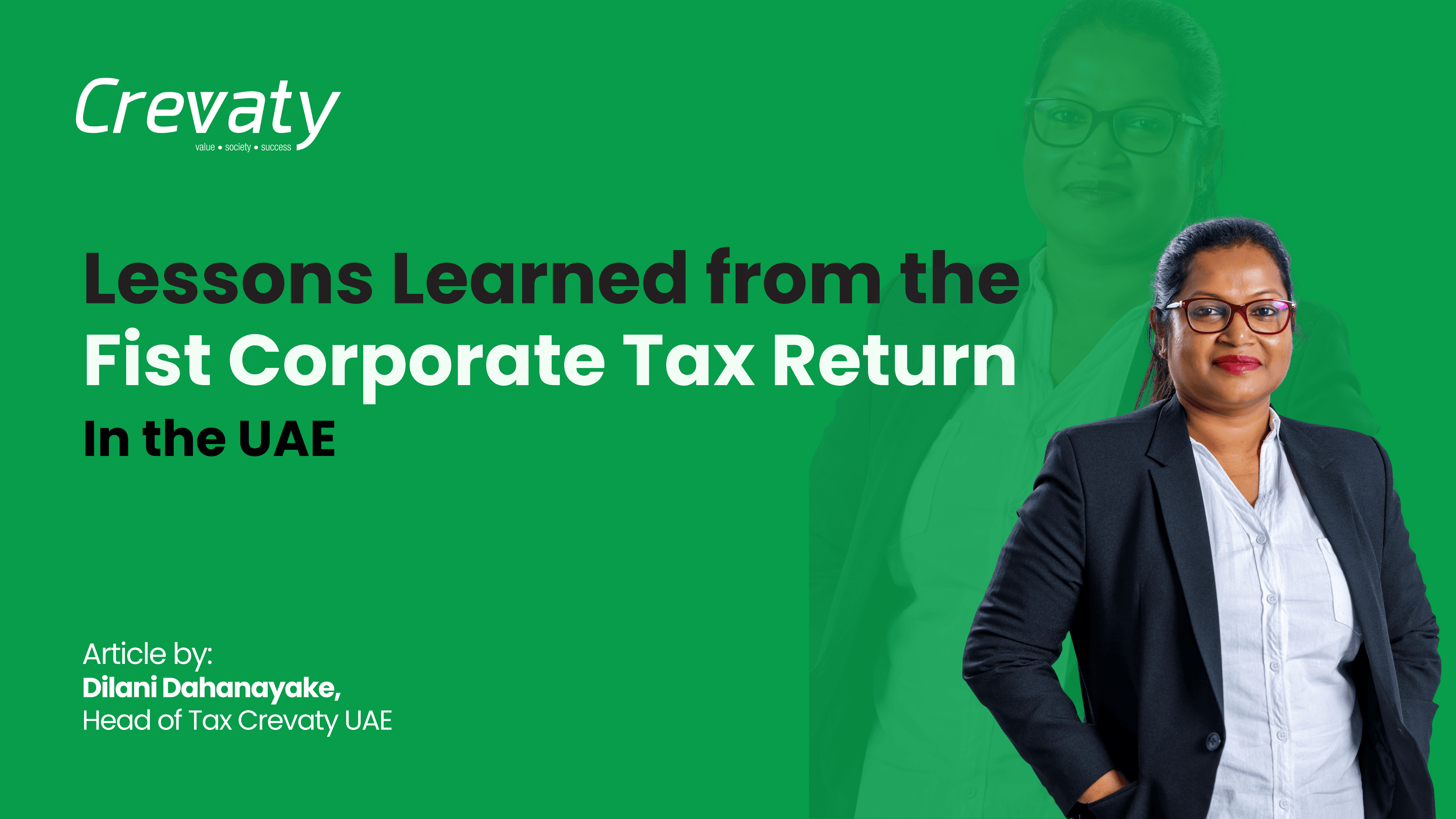 Lessons Learned from the First Corporate Tax Return in the UAE