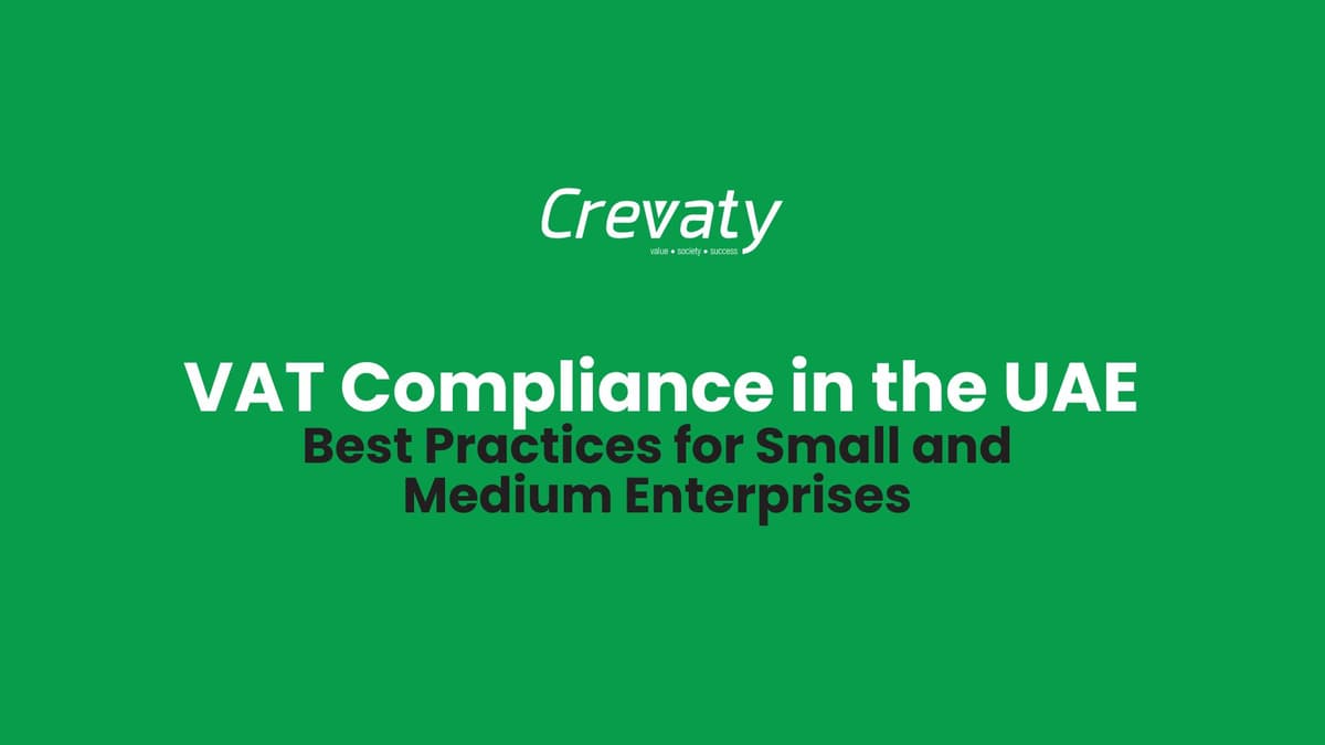 VAT Compliance in the UAE