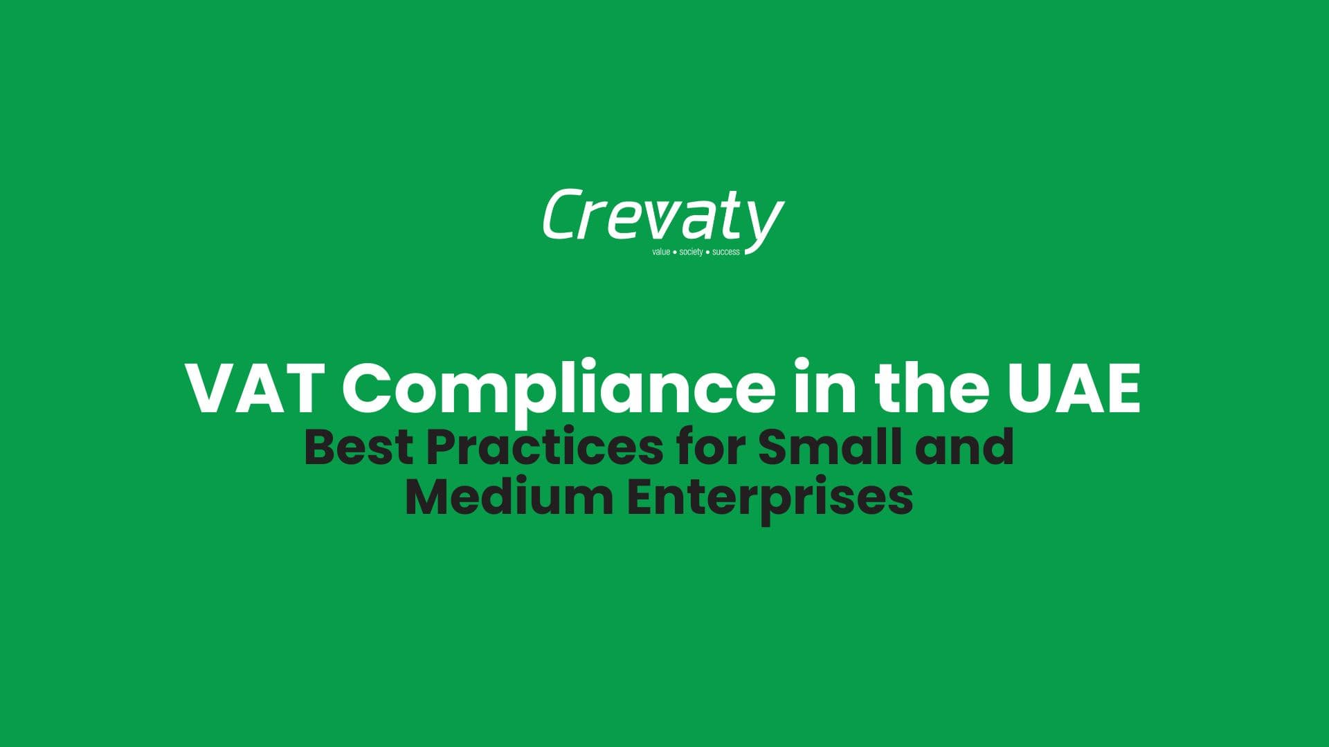 VAT Compliance in the UAE